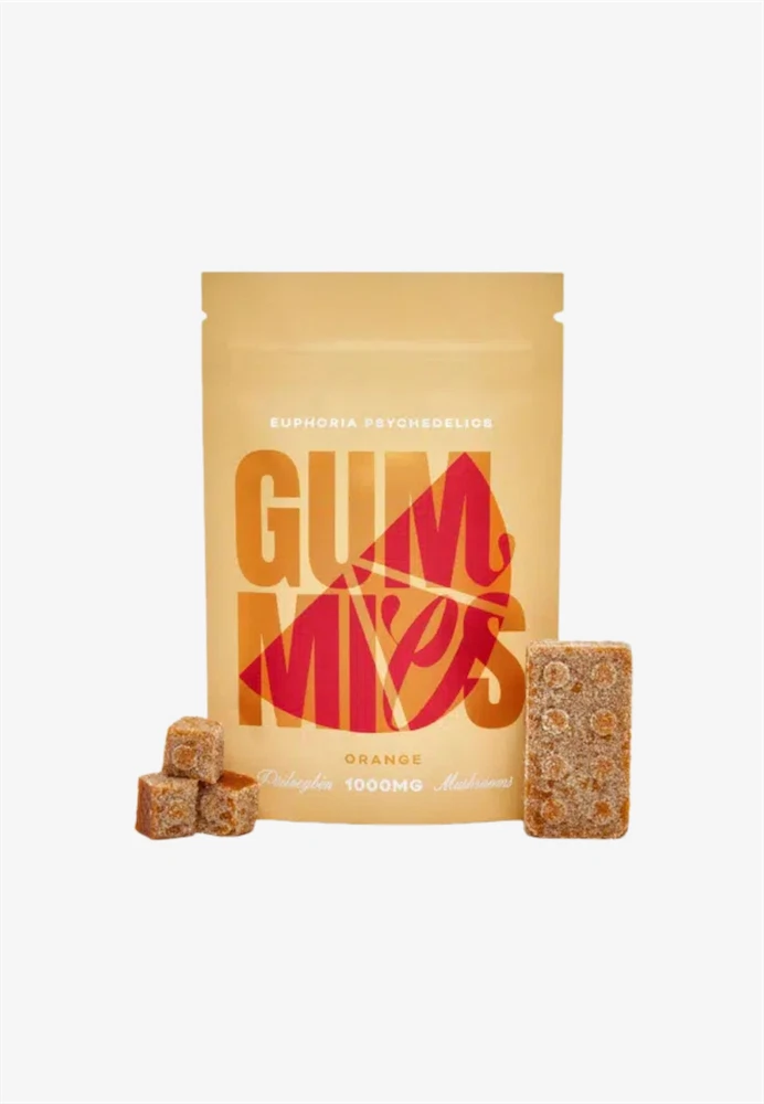 Lego Brick Orange Gummies 1 Euphoria Psychedelics – Lego Brick Orange Gummies (1000mg) - Image 1