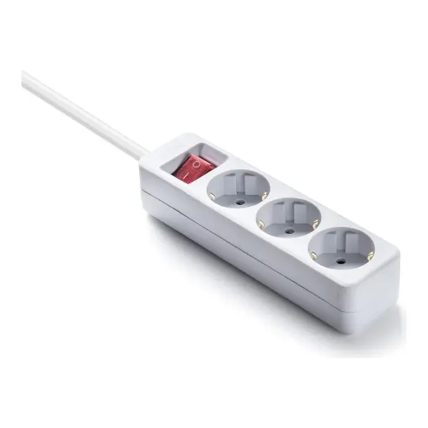 3-socket-european-extension-lead 3-Socket European Extension Lead - Image 1