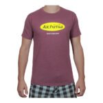 Alchimia Vintage Maroon Marbling T-Shirt
