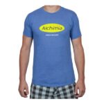 Alchimia Vintage Royal Blue Marbled T-Shirt