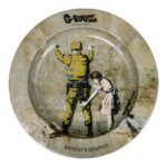 Banksy -Soldier Frisked- Ashtray By G-Rollz