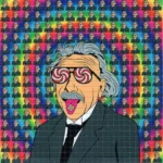 LSD Blotter Tabs – Albert Einstein (120ug)